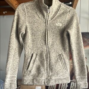 The North Face Gray Full-Zip Jacket